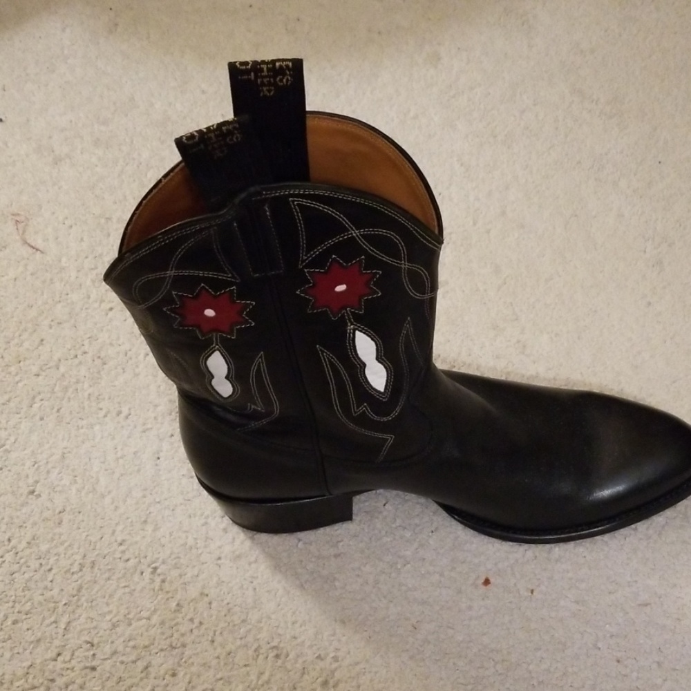 Frye melissa flowered boots